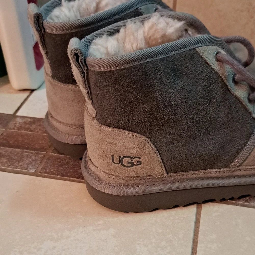 UGG Gray Boots Classic Suede Design